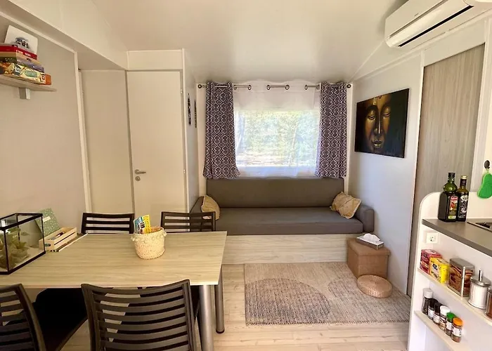 Апартаменты Sous Les Arbres ! - Mobil-home 2 - Clim - Animaux Admis